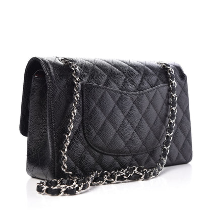 Chanel Caviar Quilted Medium Double Flap Black 4 of 8