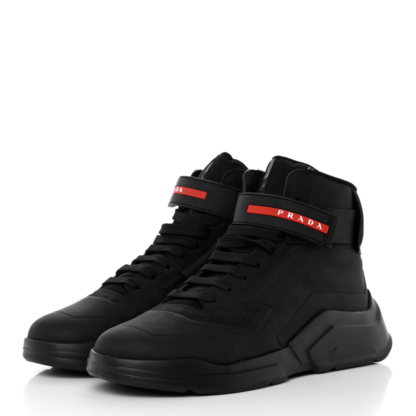 Nubuck Polarius Mens High Top Sneakers 9.5 Black