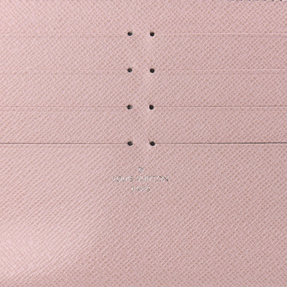 Louis Vuitton Calfskin Felicie Card Holder Insert Rose Ballerine 5 of 5