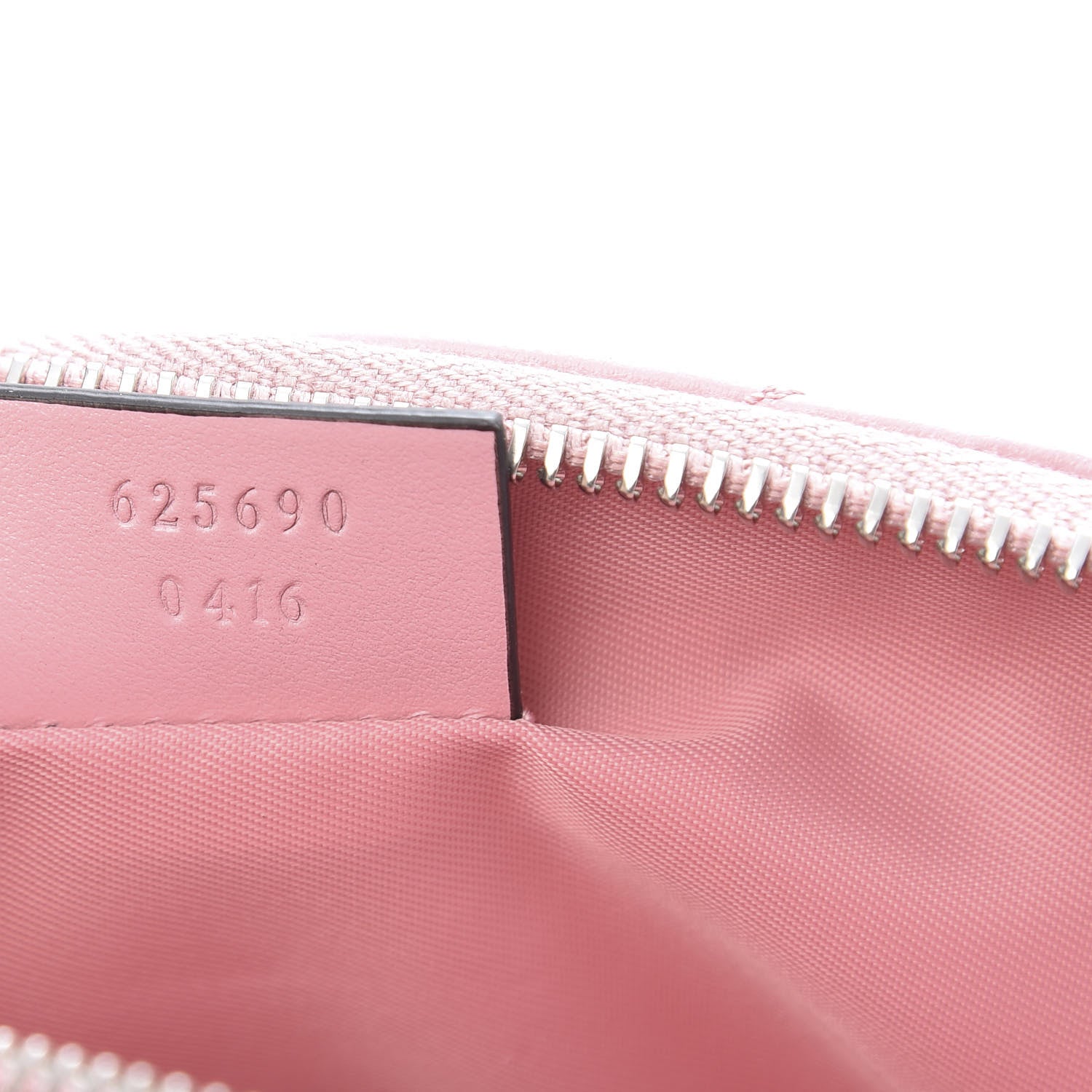 Gucci Calfskin Matelasse Large GG Marmont Pouch Cosmetic Case Wild Rose 7 of 7