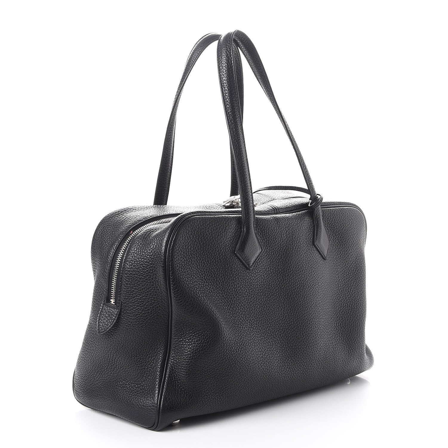 Hermes Taurillon Clemence Victoria II 35 Black 3 of 9