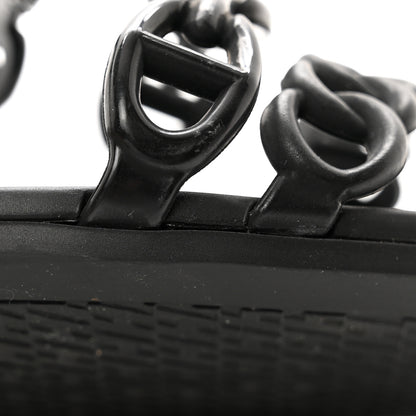 Hermes Rubber Chaine d'Ancre Rivage Sandals 39 Black 12 of 12