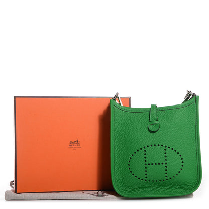 Hermes Taurillon Clemence Evelyne TPM Bambou Bamboo 18 of 34
