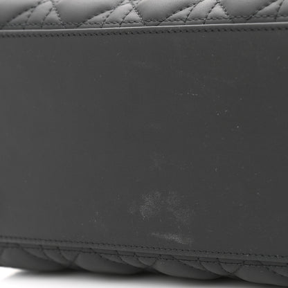 Christian Dior Ultra Matte Calfskin Cannage Medium Lady Dior Black 11 of 11
