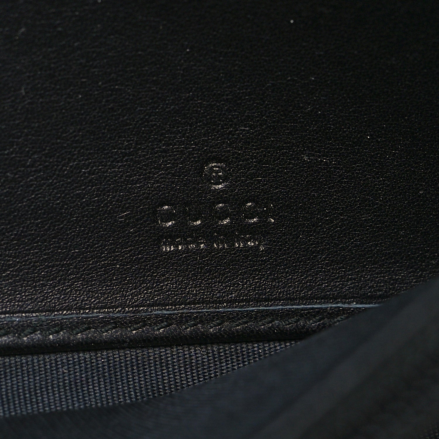Gucci Microguccissima Bow Continental Wallet Black 6 of 11