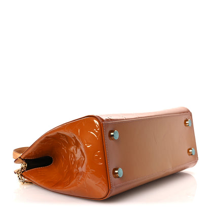 Louis Vuitton Vernis Brea MM Rose Velours 4 of 14