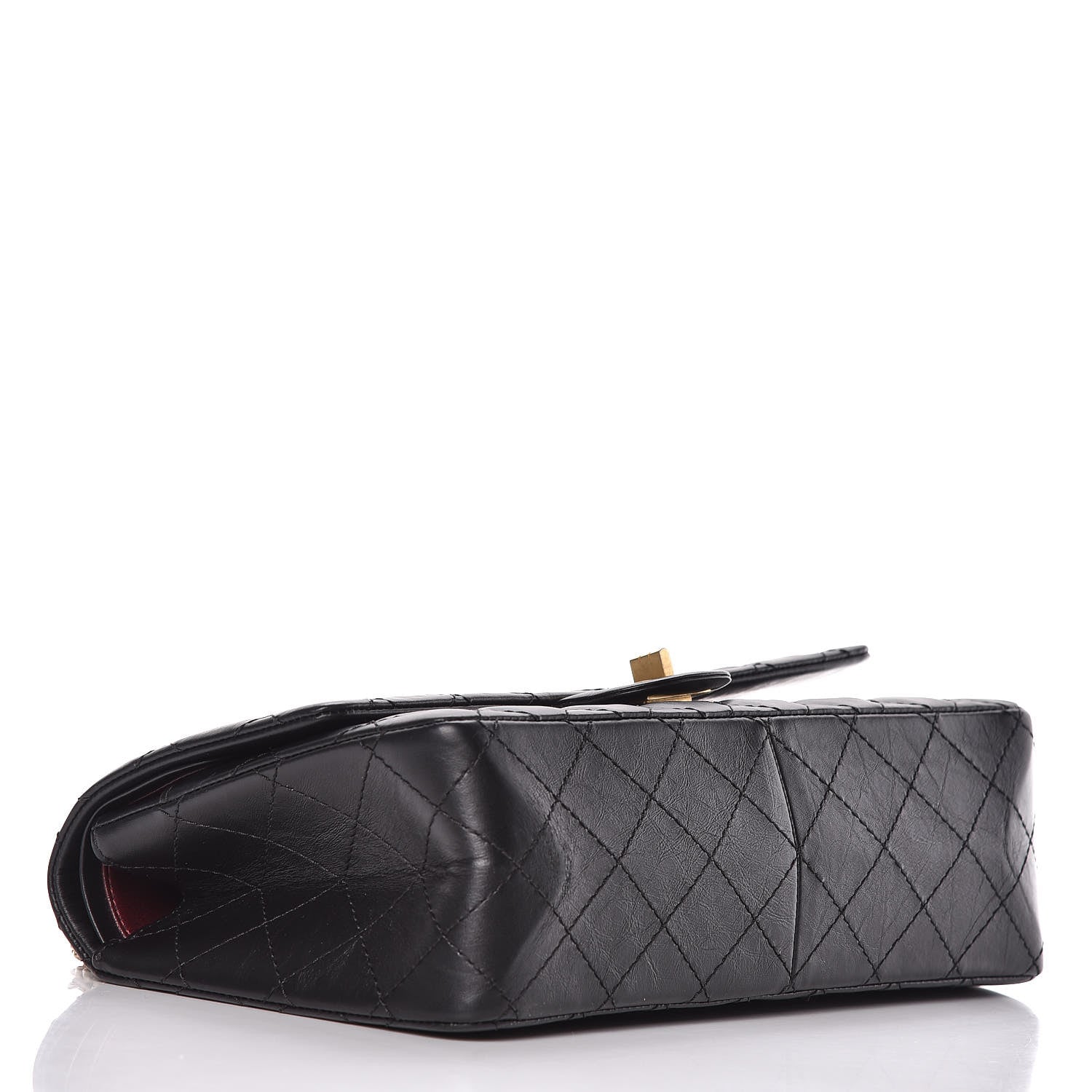 Chanel Aged Calfskin Quilted 2.55 Reissue 226 Flap Black 4 of 12