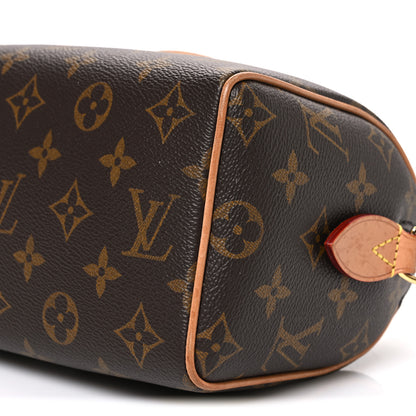 Louis Vuitton Monogram Speedy Bandouliere 20 Black 9 of 9