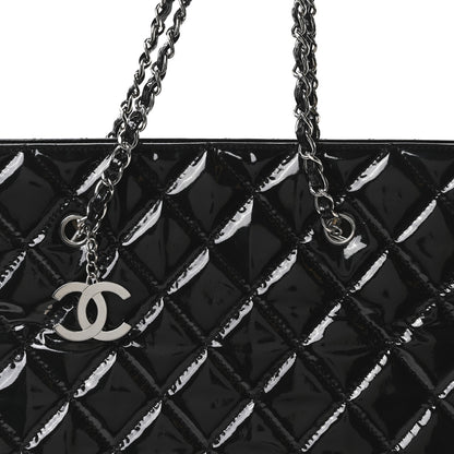 Chanel Vinyl Quilted In The Business Tote Black 8 of 10