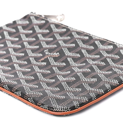 Goyard Goyardine Senat Pochette PM Black Gold 11 of 11