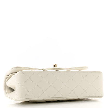 Chanel Caviar Quilted Small Double Flap White 4 of 10