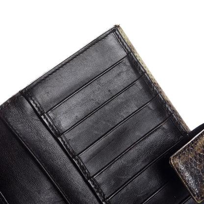 Gucci Python Continental Wallet Brown 9 of 9