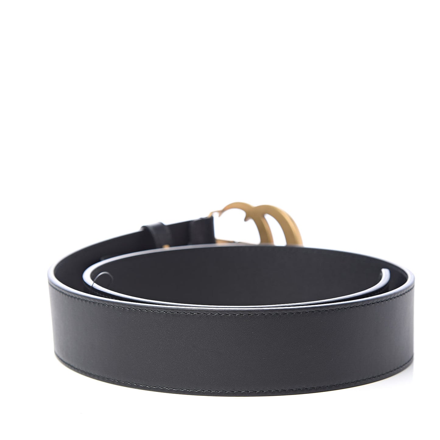 Calfskin Double G 40mm Belt 80 32 Black