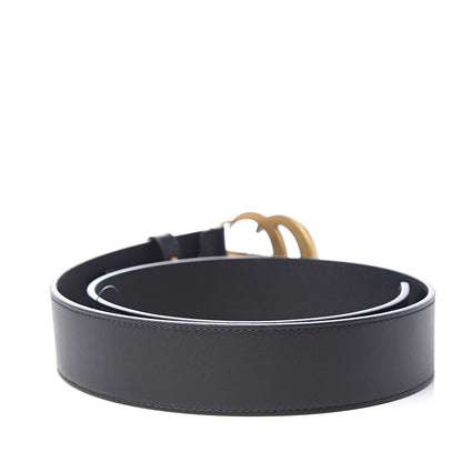 Gucci Calfskin Double G 40mm Belt 80 32 Black 3 of 7