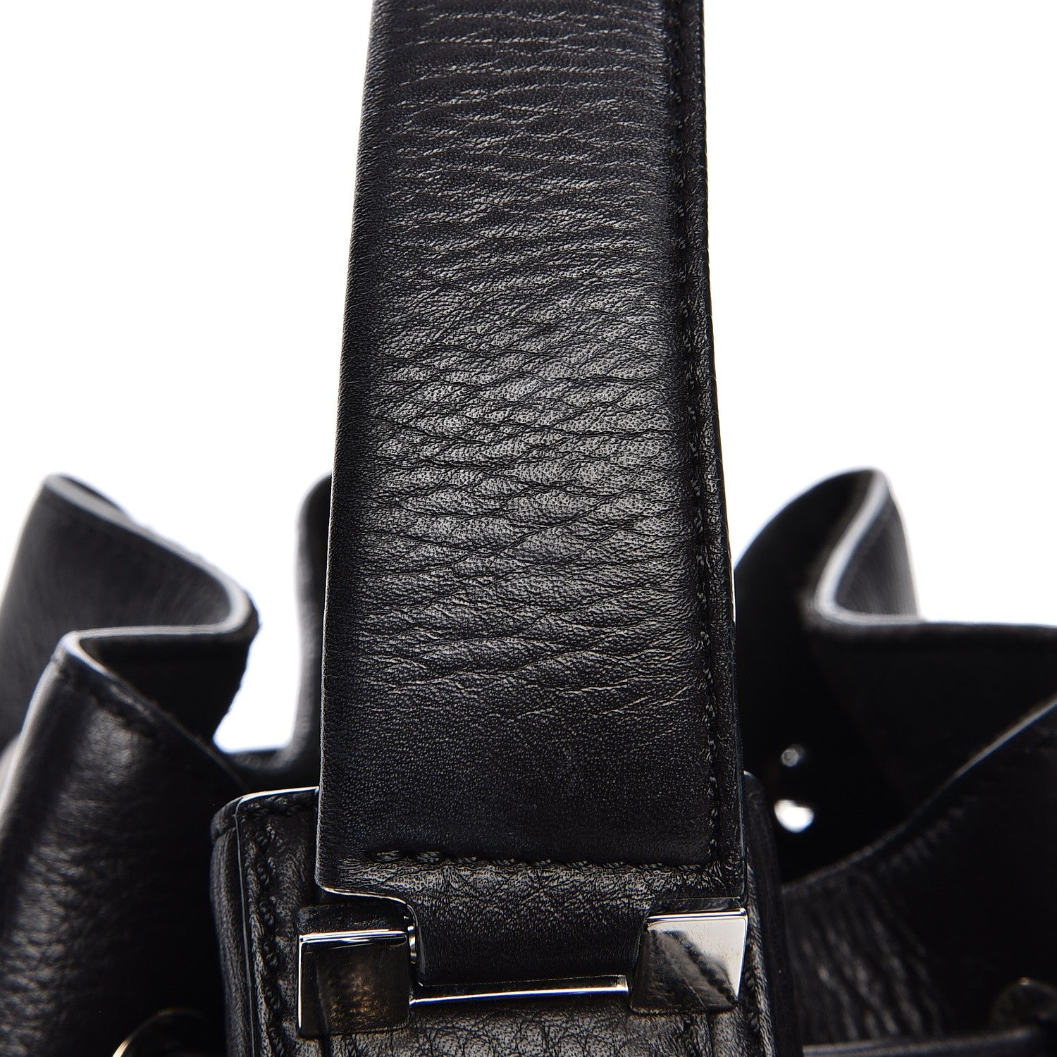 Givenchy Calfskin Small Lucrezia Drawstring Bucket Bag Black 15 of 15