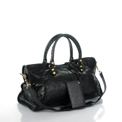 Balenciaga Agneau Giant 12 Gold Hardware Part Time Black 3 of 6
