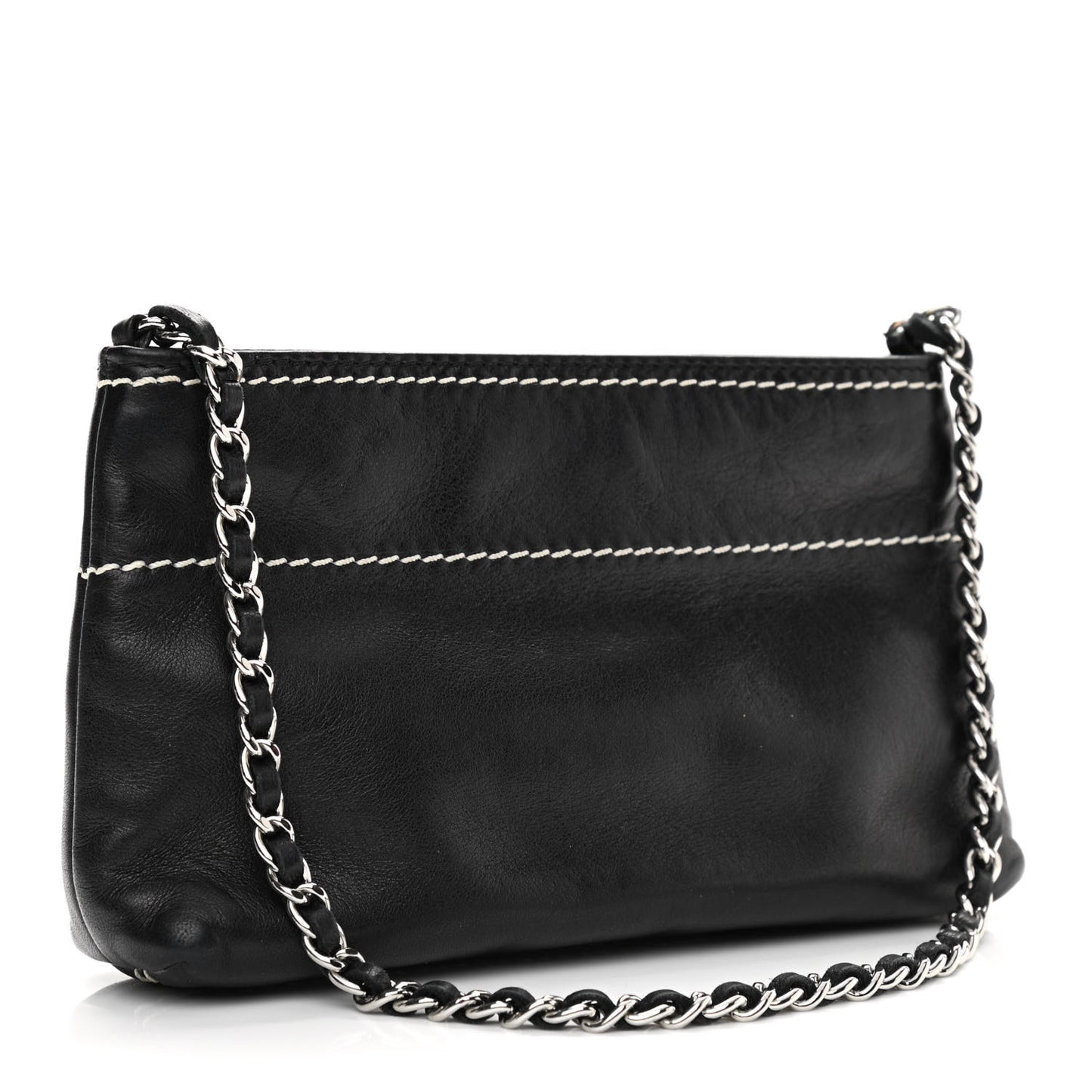 Lambskin Lax Pochette Black
