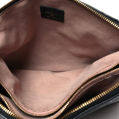 Louis Vuitton Lambskin Embossed Monogram Coussin PM Black 5 of 15