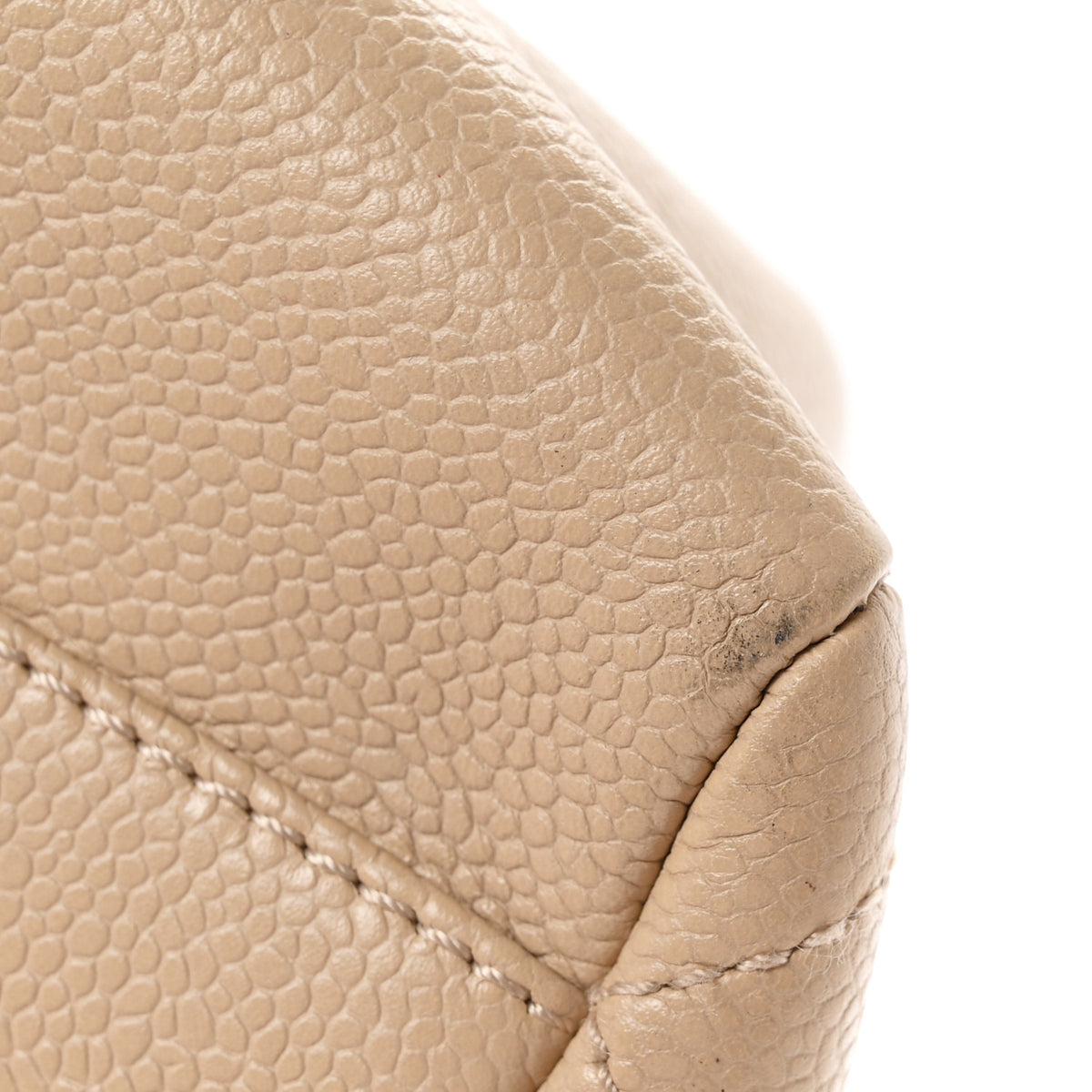 Chanel Caviar Quilted Grand Shopping Tote GST Beige 11 of 11
