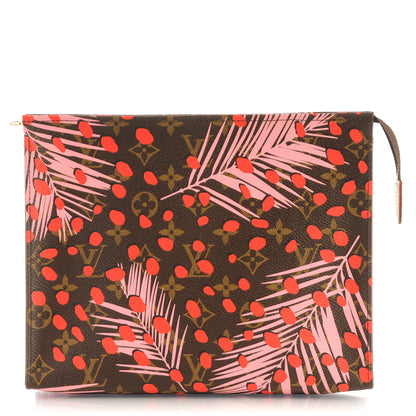 Louis Vuitton Monogram Jungle Dots Toiletry Pouch 26 Sugar Pink Poppy 1 of 7