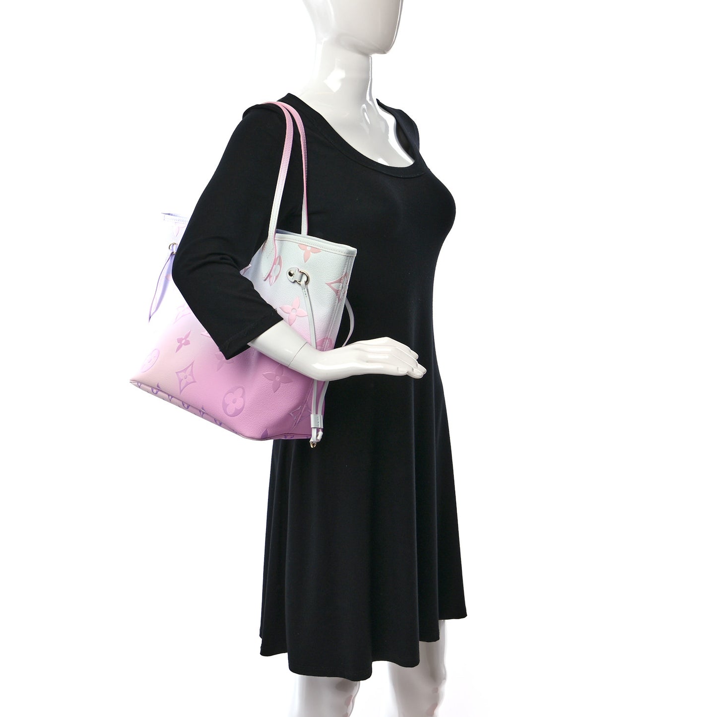 Monogram Giant Spring In The City Neverfull MM Sunrise Pastel