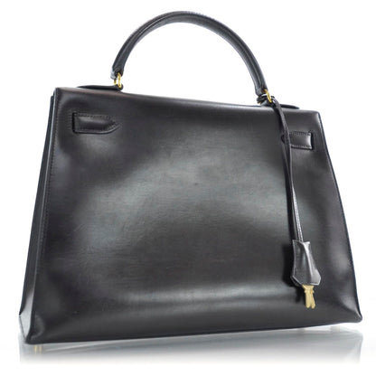 Hermes Box Kelly 32 Black 3 of 10