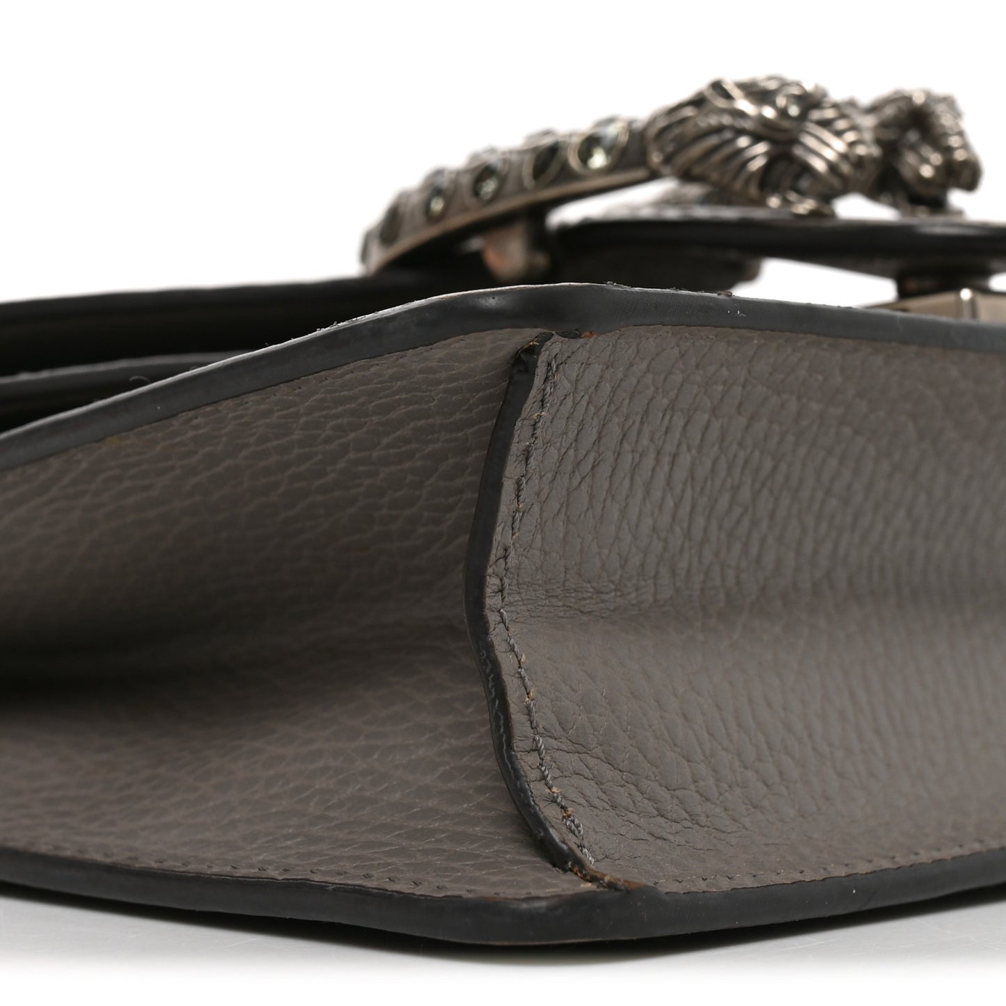 Calfskin Mini Dionysus Shoulder Bag Dusty Grey