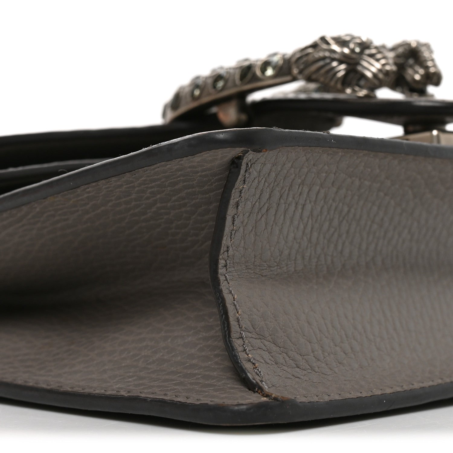 Gucci Calfskin Mini Dionysus Shoulder Bag Dusty Grey 9 of 10