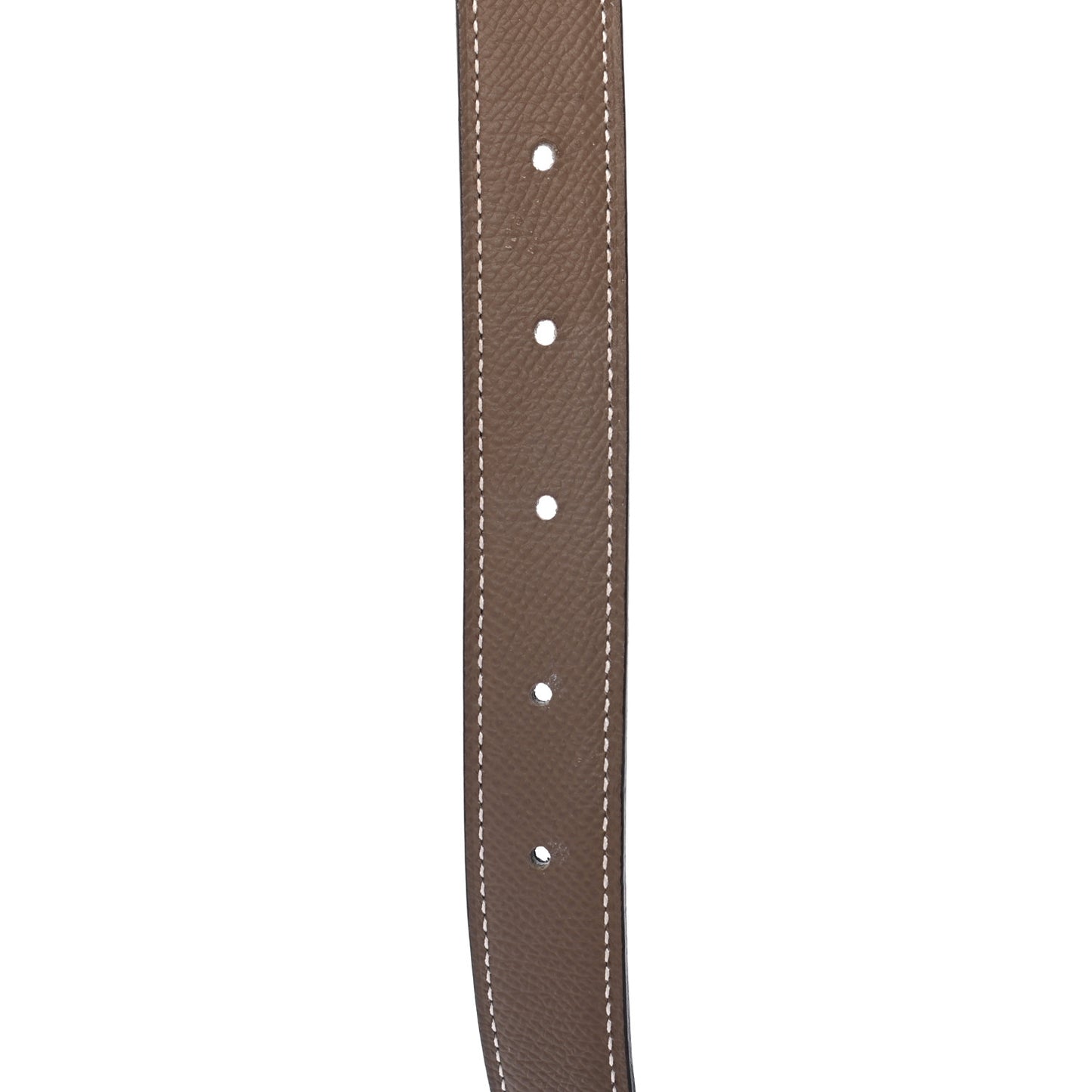 Swift Epsom 24mm Belt Strap 80 Black Etoupe
