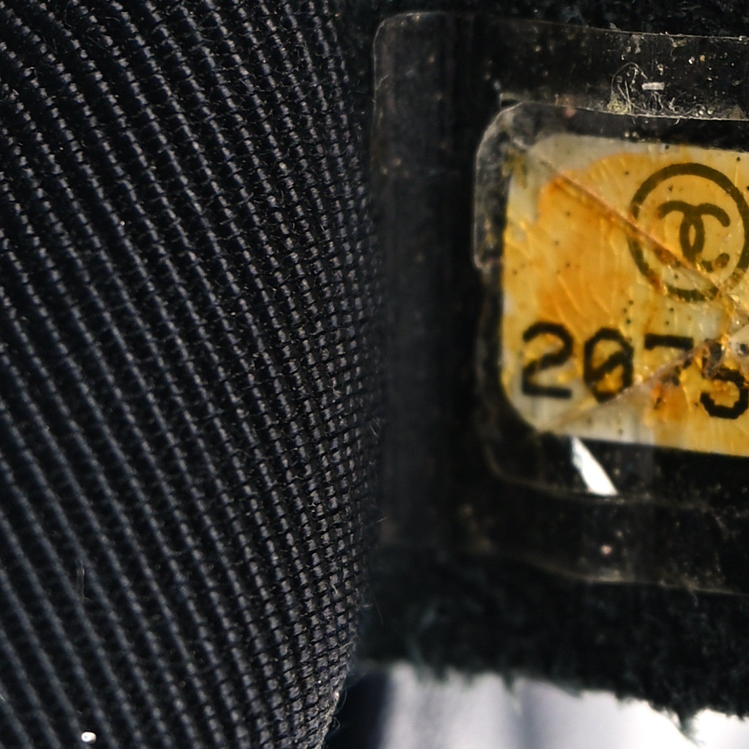 Chanel Lambskin Quilted Medium Elegant CC Flap Navy Black 7 of 10