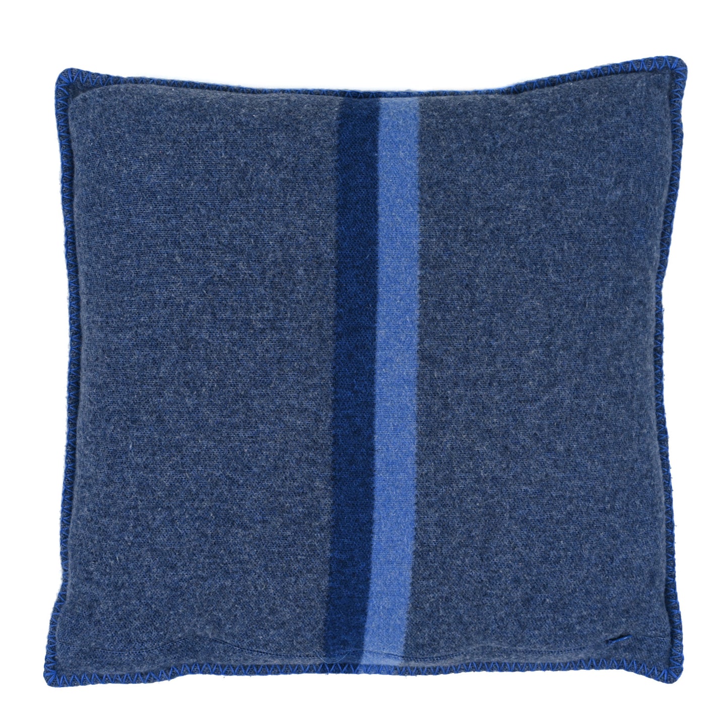 Wool Cashmere Cushion Pillow Blue Gray