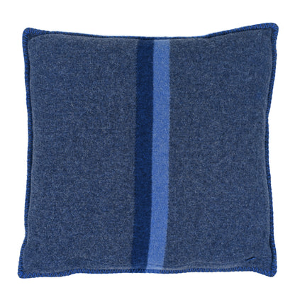 Louis Vuitton Wool Cashmere Cushion Pillow Blue Gray 2 of 4
