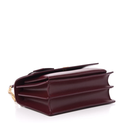 Saint Laurent Calfskin Medium Monogram Sunset Bordeaux 4 of 11