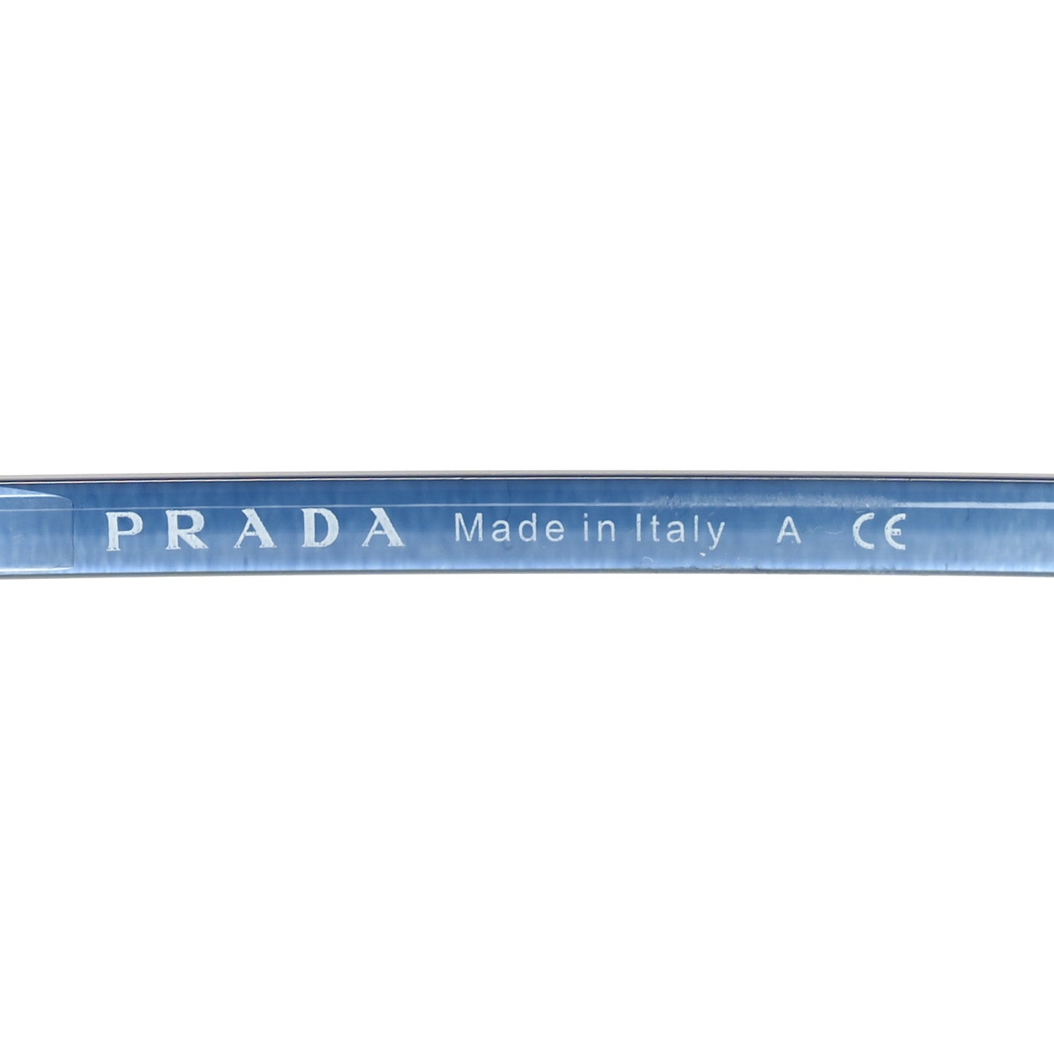 Prada Metal Aviator Sunglasses SPR530 Blue 5 of 7