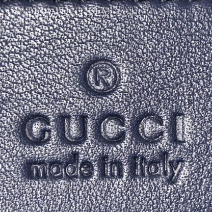 Gucci GG Supreme Monogram Blooms Small Single Buckle Backpack Beige Blue Navy 6 of 10