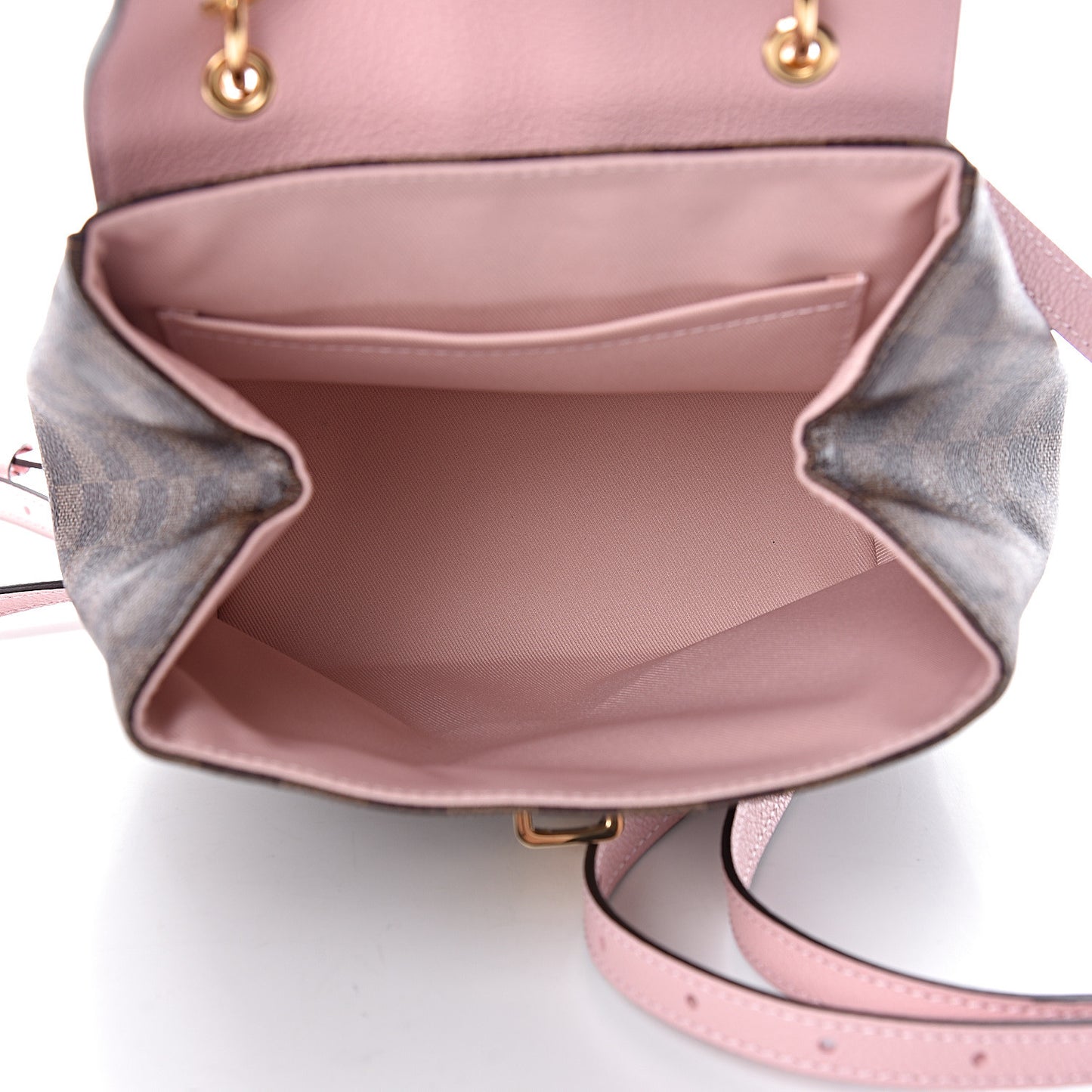 Damier Ebene Clapton Backpack Magnolia