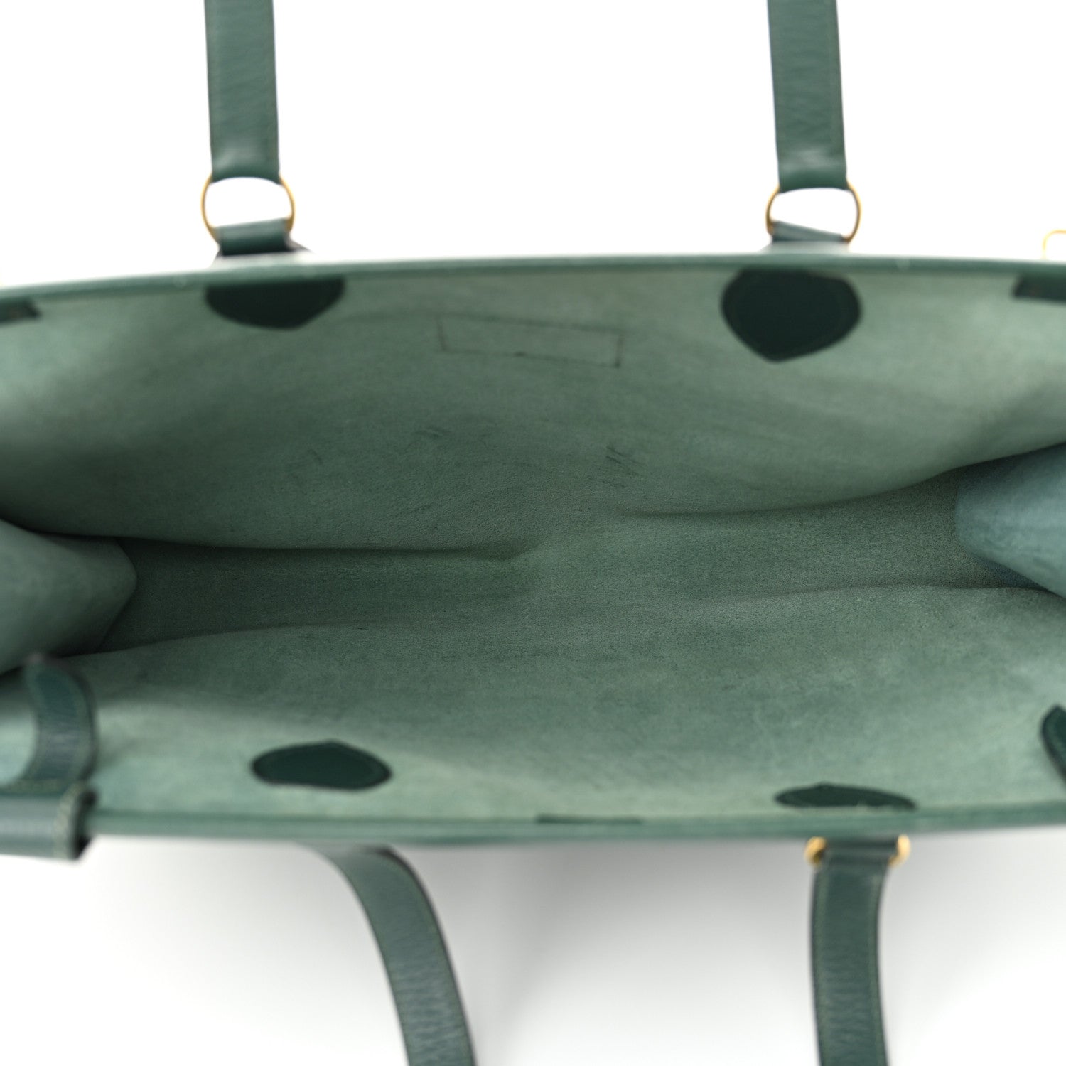 Hermes Kaba Taurillon Clemence Tote Vert Clair 5 of 24