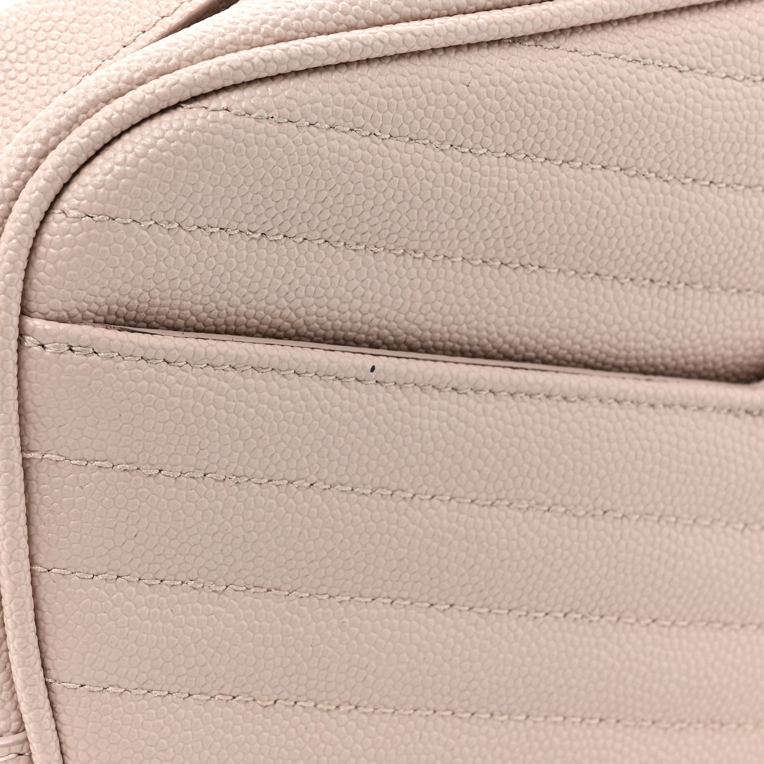 Saint Laurent Grain De Poudre Matelasse Monogram Mini Lou Camera Bag Marble Pink 11 of 14