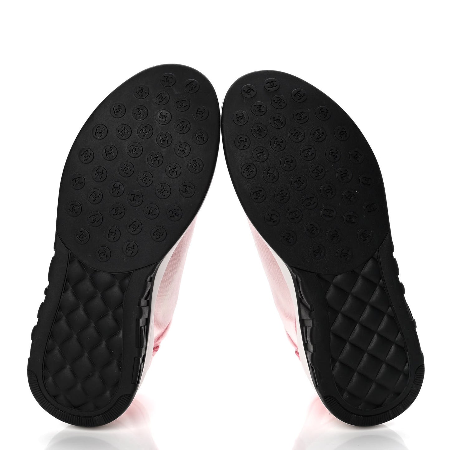 Lycra Fabric CC Sneakers 38 White Red