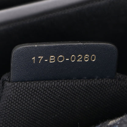 Christian Dior Oblique 30 Montaigne Chain Flap Bag Blue 7 of 12