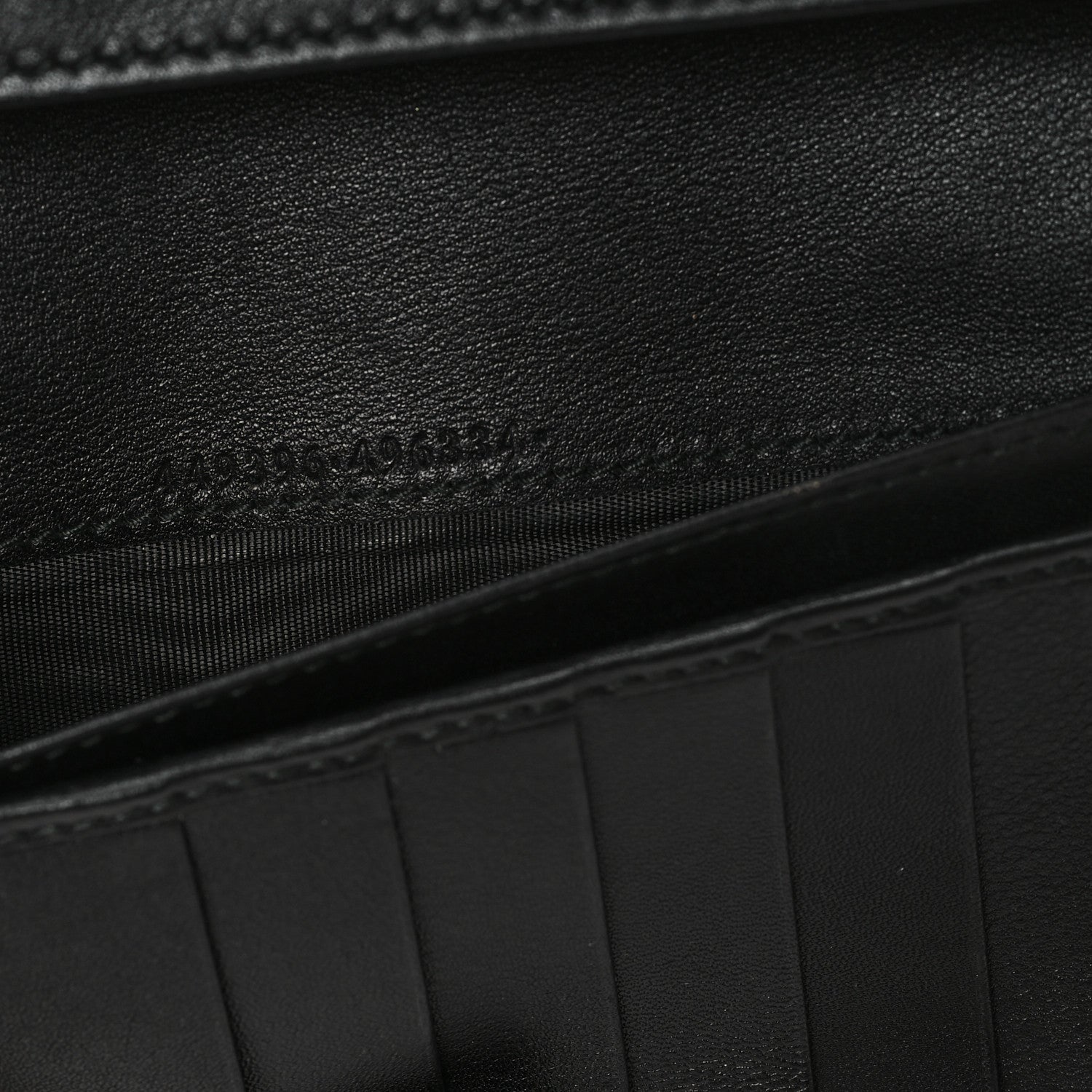 Gucci Soft Microguccissima Continental Wallet Black 7 of 8