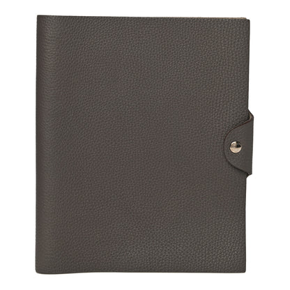 Hermes Togo Ulysse MM Notebook Cover Etain 1 of 14