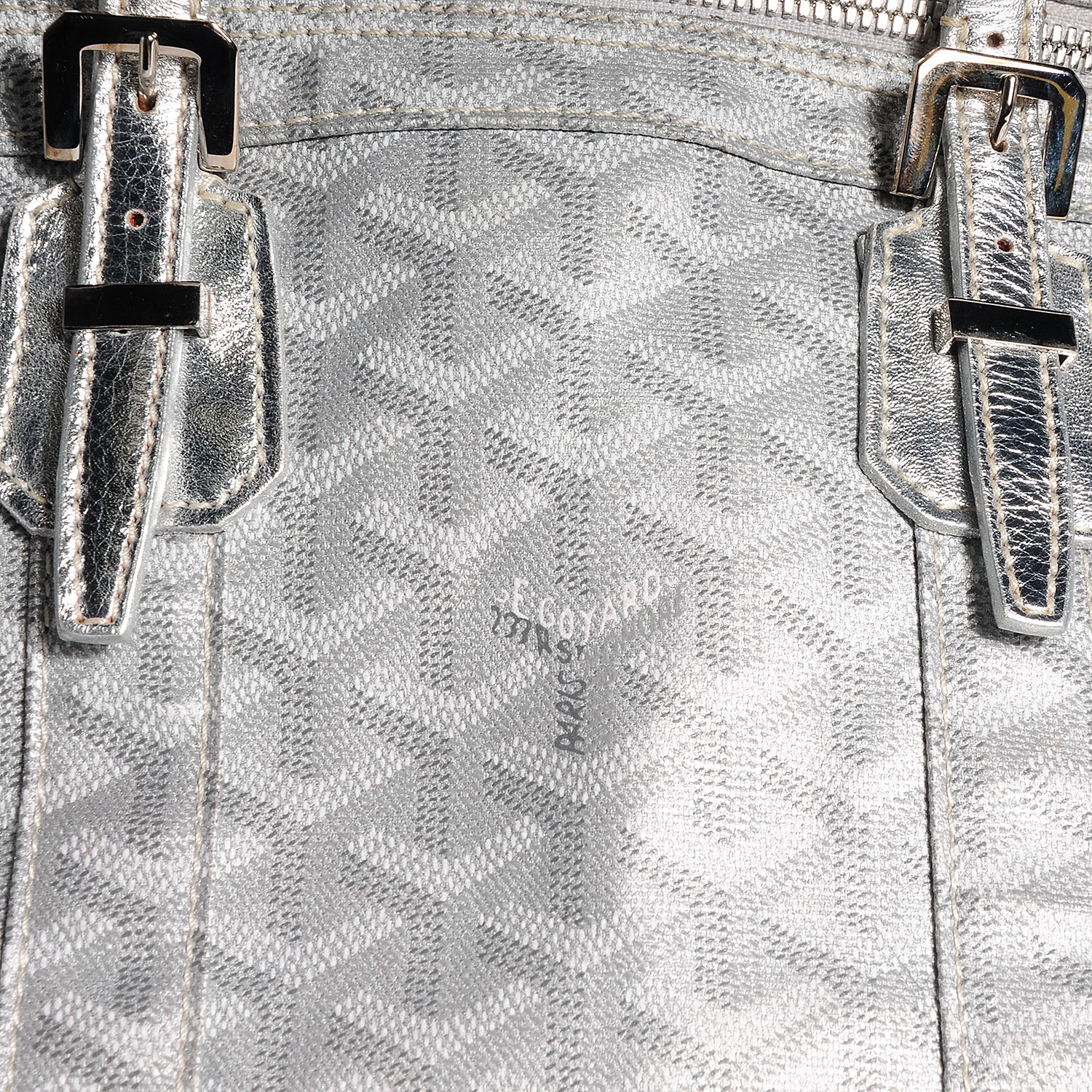 Goyard Goyardine Croisiere 35 Silver 7 of 10