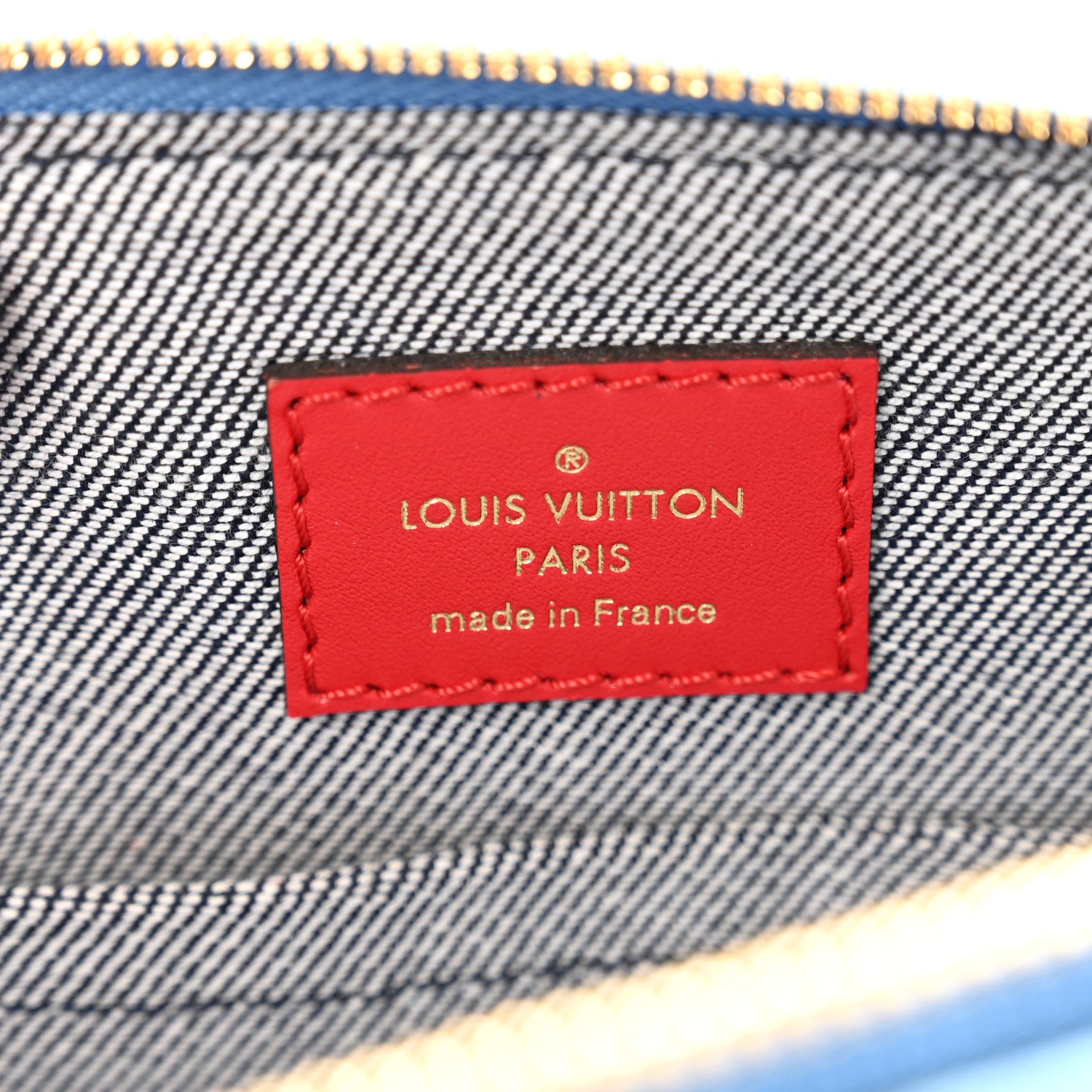 Louis Vuitton Denim Damier Monogram Patchwork Alma BB 5 of 8