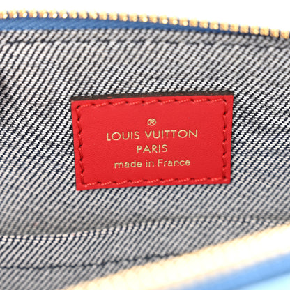 Louis Vuitton Denim Damier Monogram Patchwork Alma BB 5 of 8