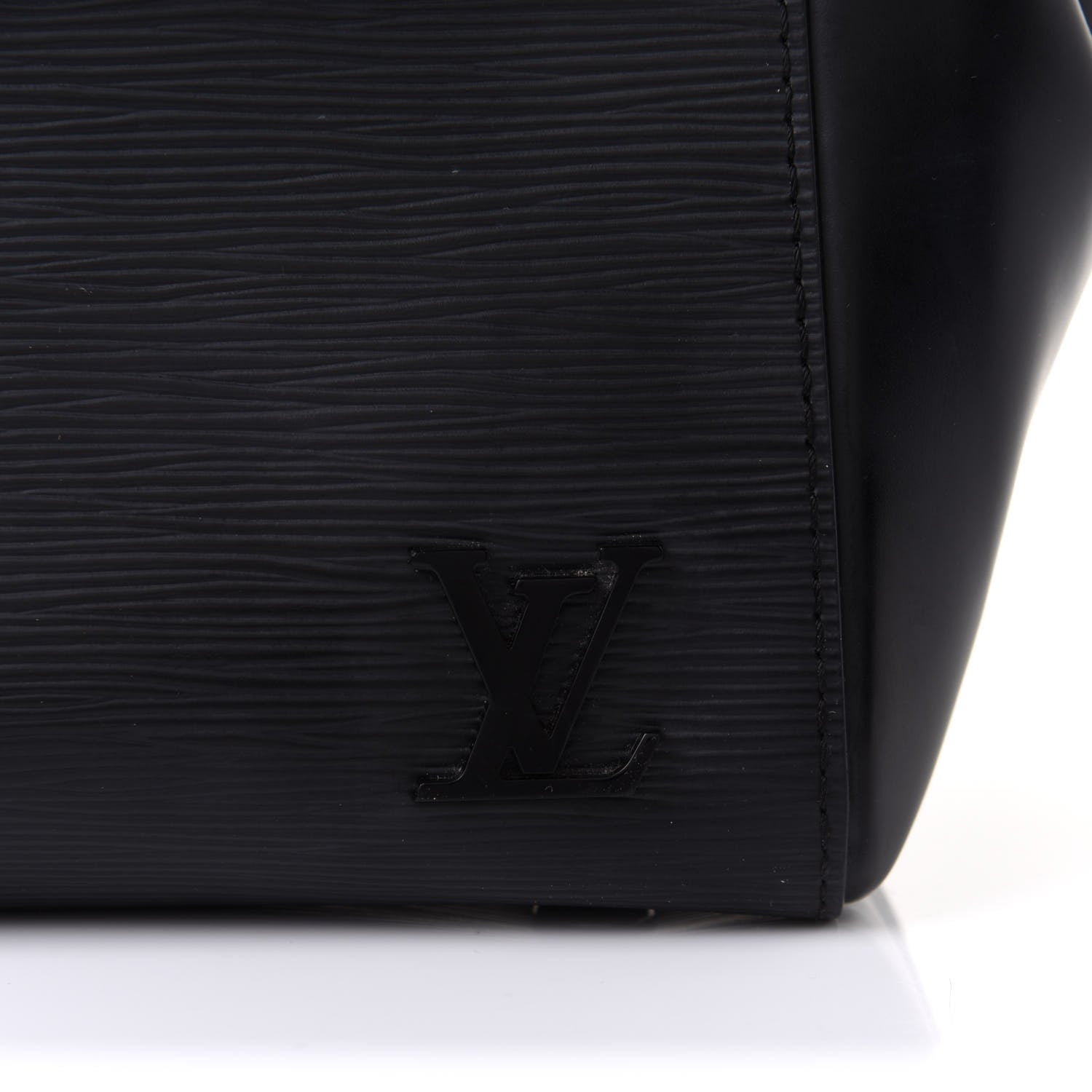 Louis Vuitton Epi Cluny BB Black 8 of 11