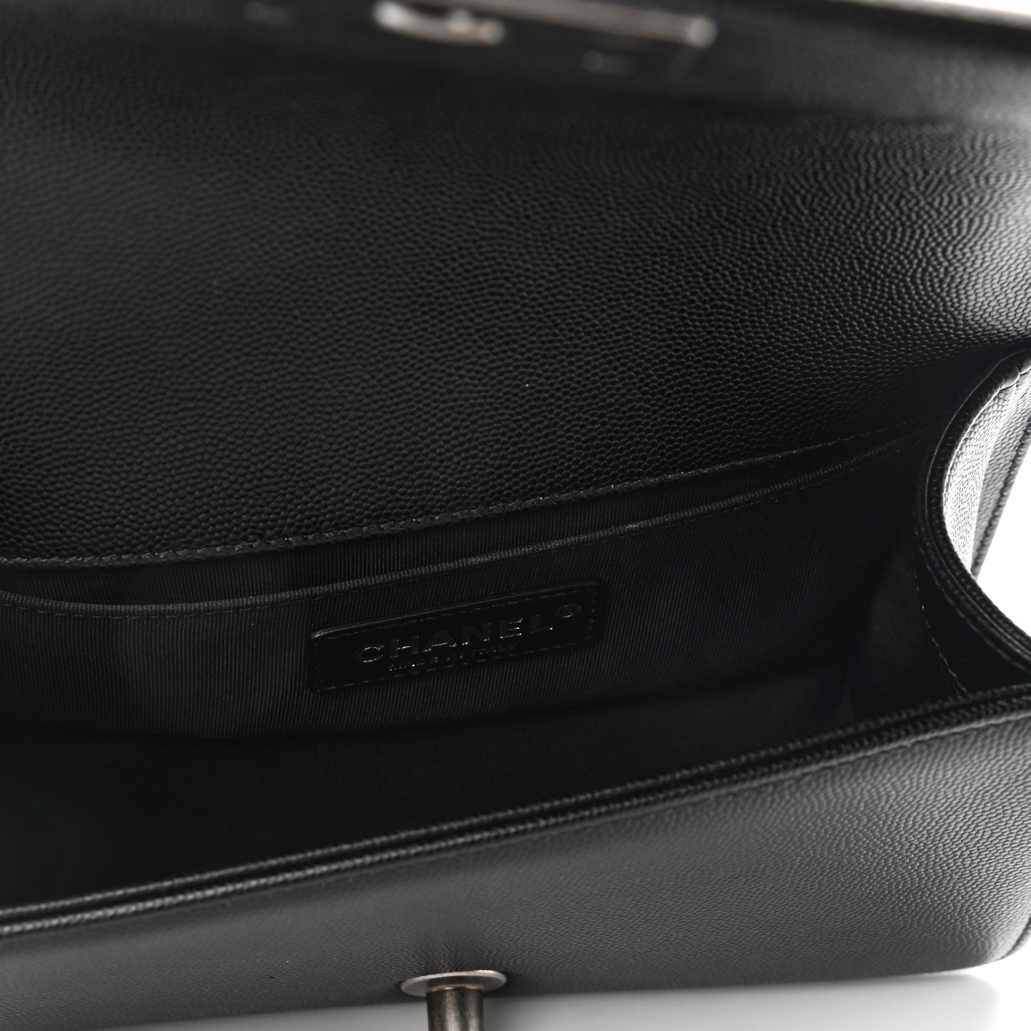 Chanel Caviar Quilted Small Boy Flap Black 5 of 11