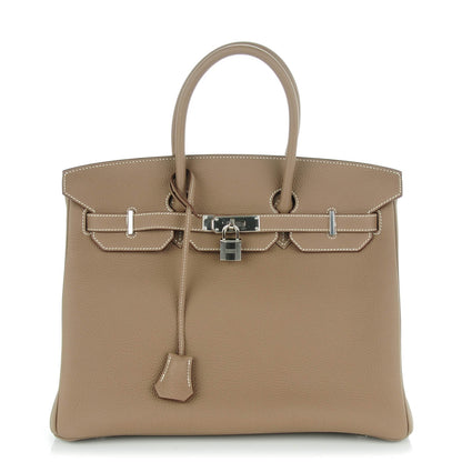 Hermes Togo Birkin 35 Etoupe 1 of 22