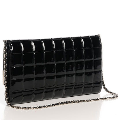Chanel Patent Chocolate Bar Flap Black 3 of 11