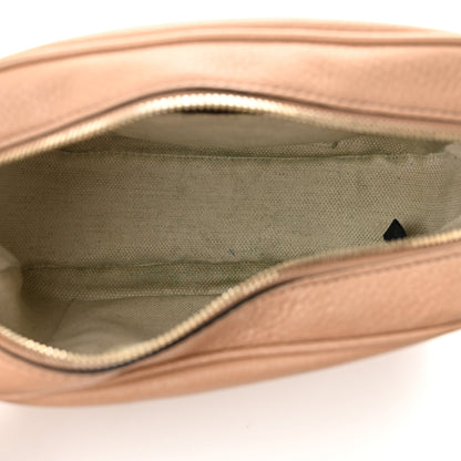 Gucci Pebbled Calfskin Small Soho Disco Bag Camelia 5 of 13
